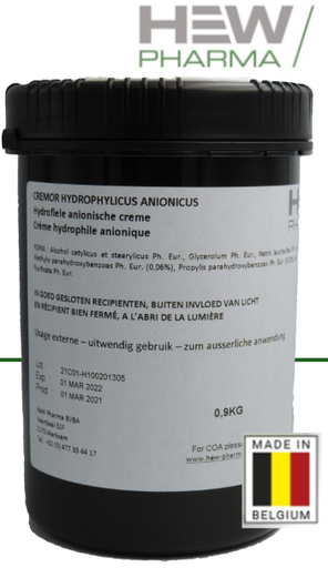 Hydrofiele anionische crème 1kg 